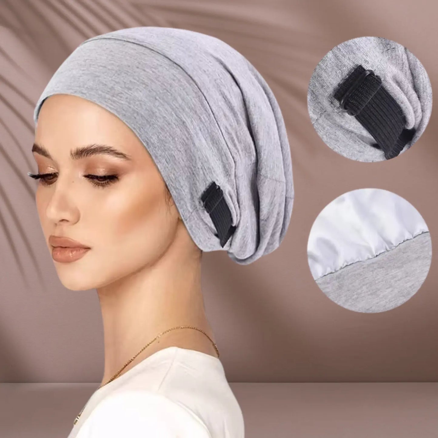 Bonnet de Nuit en Satin Ajustable - Confort et Protection La Maison du Satin