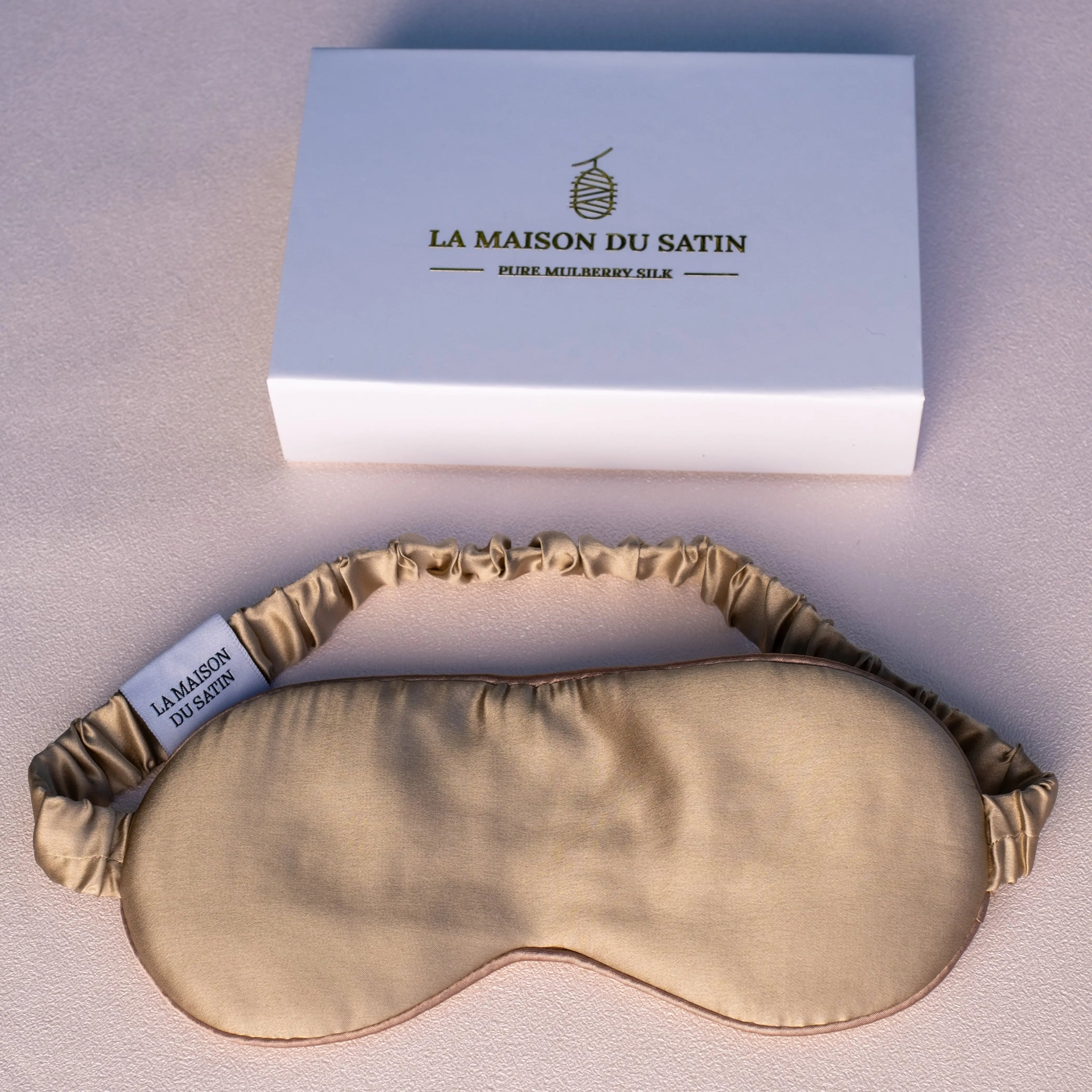 MASQUE DE NUIT PURE SOIE DE MÛRIER La Maison du Satin