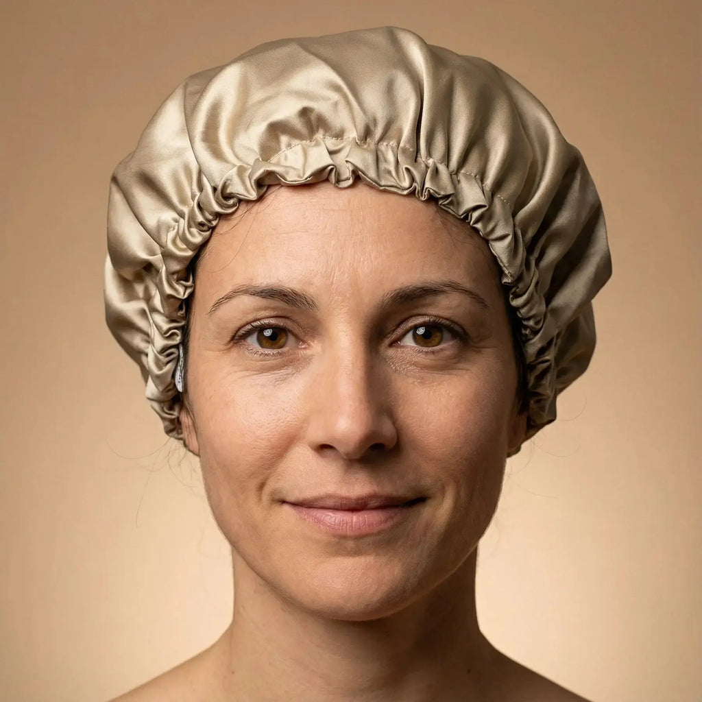 BONNET DE NUIT PURE SOIE AJUSTABLE La Maison du Satin
