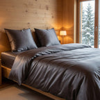 ENSEMBLE DE LINGE DE LIT PURE SOIE DE MÛRIER 19 MOMMES La Maison du Satin