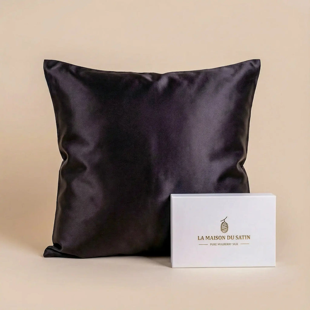 TAIE D’OREILLER PURE SOIE DE MÛRIER 22 MOMMES La Maison du Satin