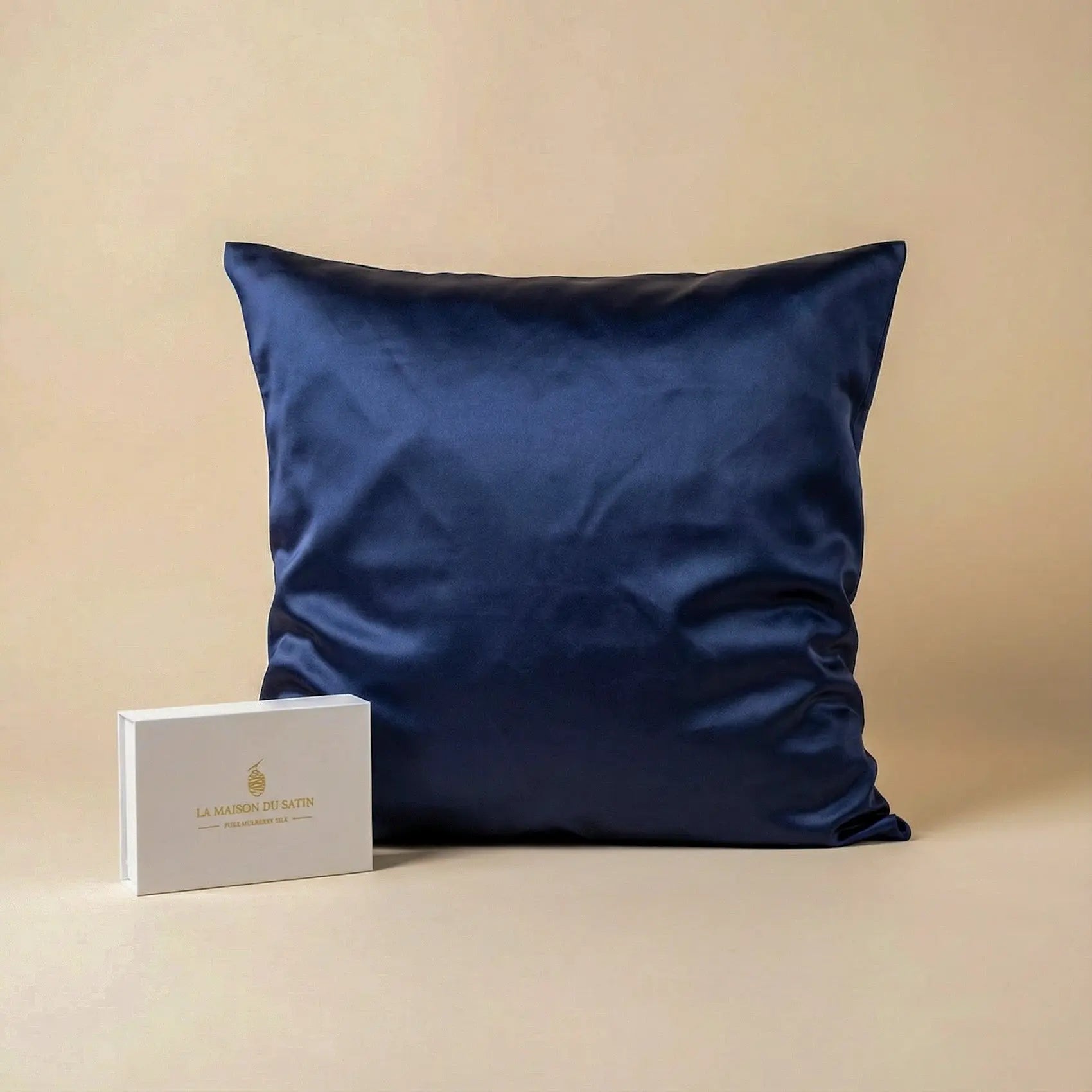 TAIE D’OREILLER PURE SOIE DE MÛRIER 22 MOMMES La Maison du Satin